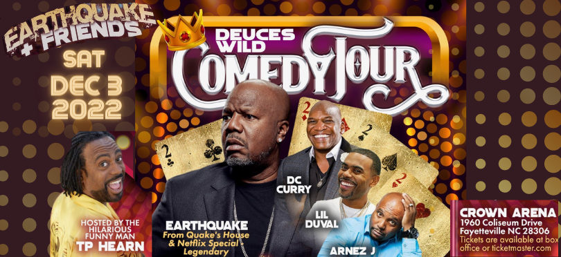 Deuces Wild Comedy Tour | Dec 2 – 3